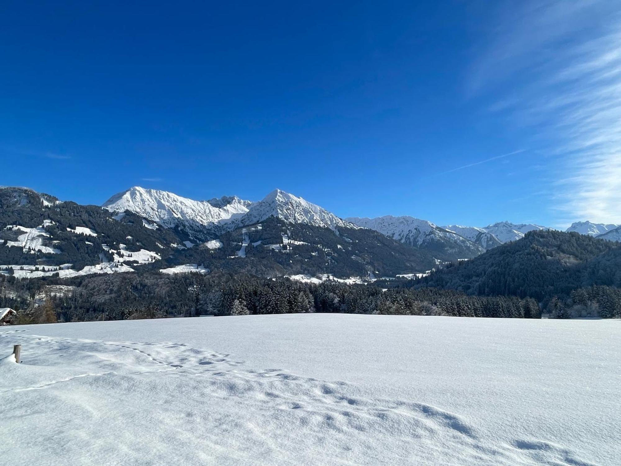 Hotel Garni Oberdorfer Stuben Obermaiselstein Luaran gambar