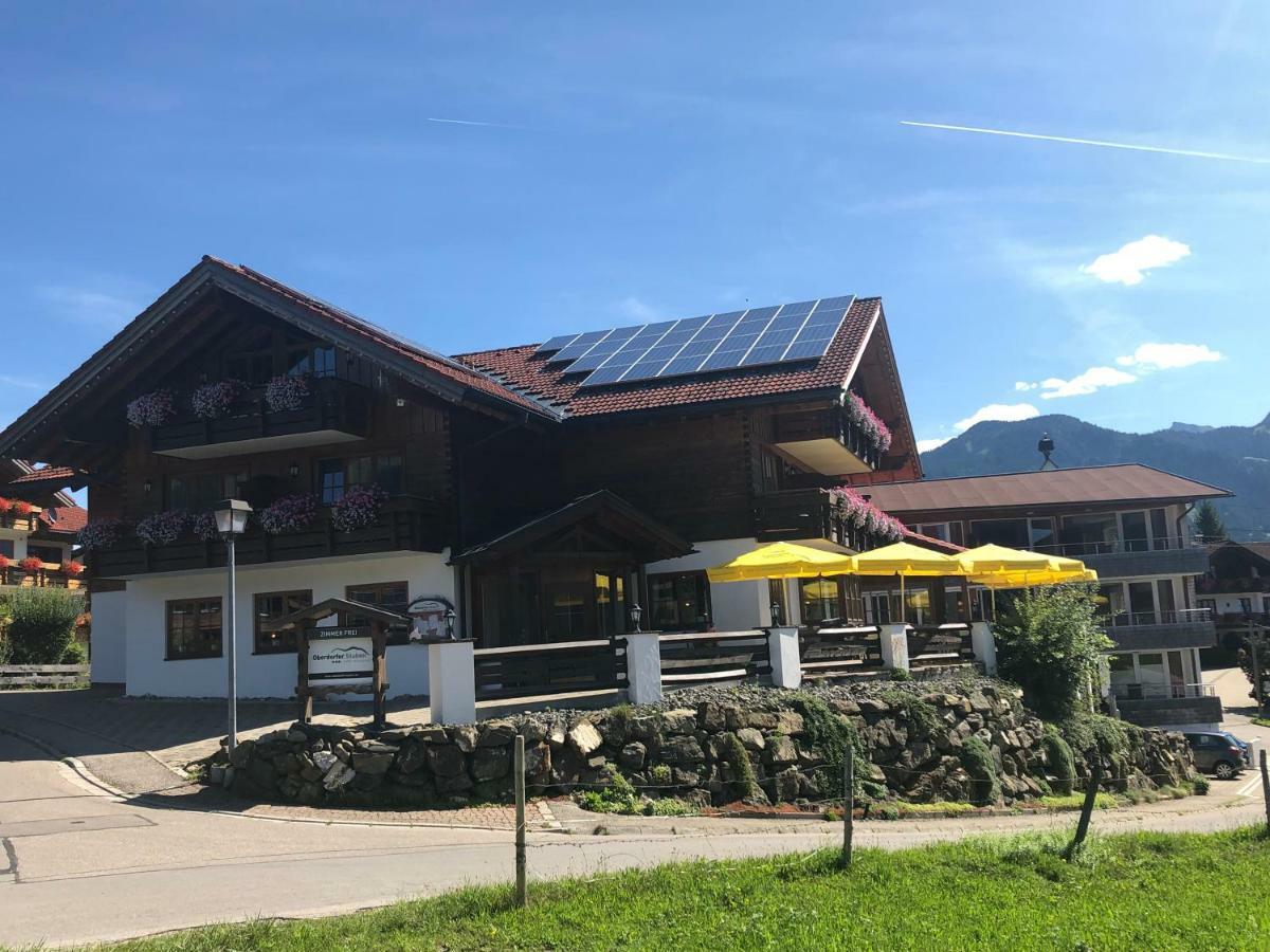 Hotel Garni Oberdorfer Stuben Obermaiselstein Luaran gambar